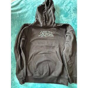 Half Alive Band Hoodie Black Graphic Pullover Sweatshirt Mens Medium Independent